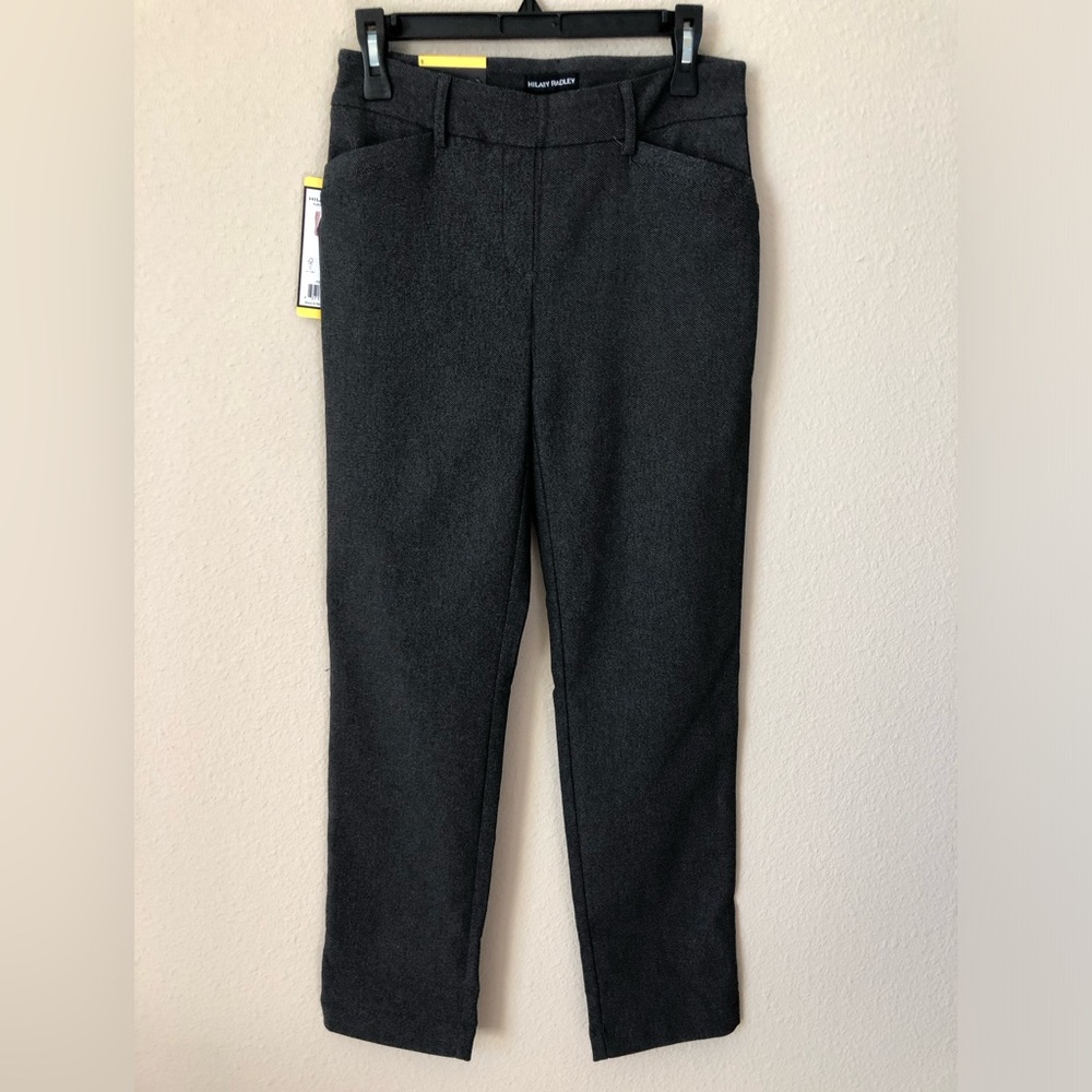 Hilary Radley Mid-Rise Slim Leg Pants Size S